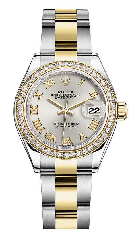 diamond bezels rolex lady datejust prices|ladies rolex datejust two tone.